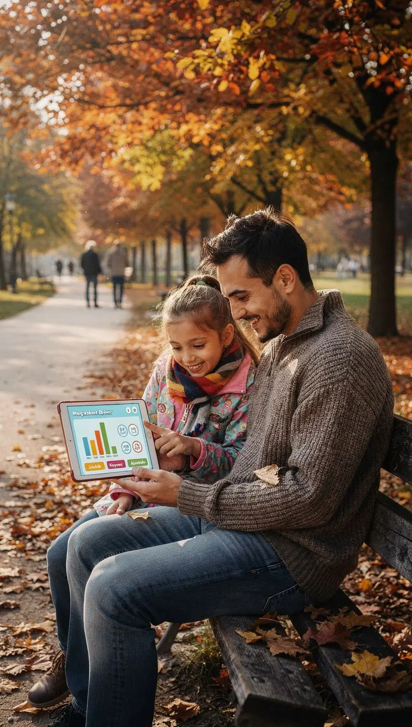 Színes grafikon, amely a pénzügyi célok elérésének előrehaladását mutatja.